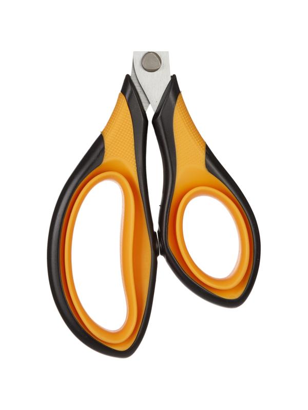 Ножницы Maped ULTIMATE 180мм,двойное мягкое покр.колец, оранж/черн,695510