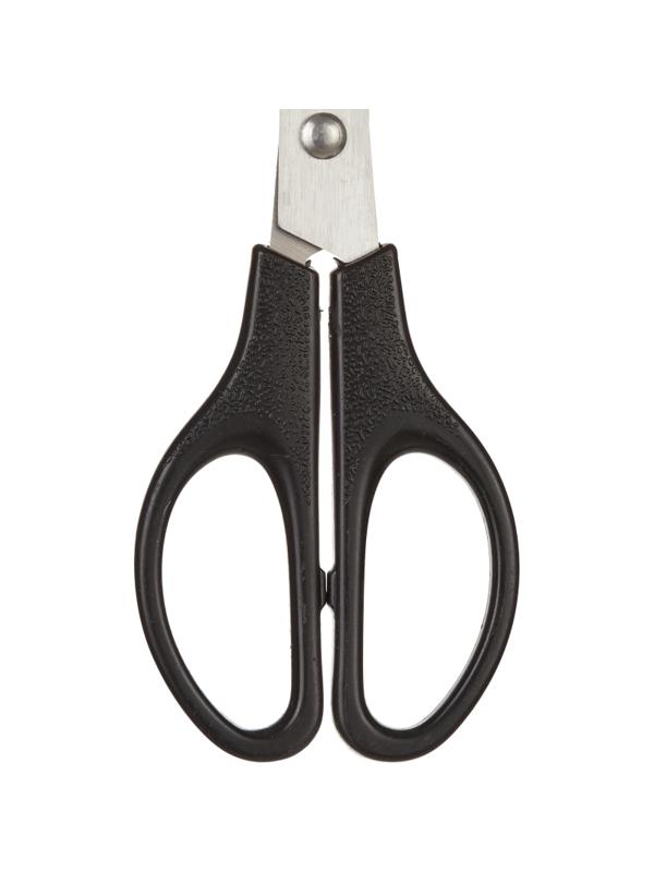 Ножницы Attache 180 мм с пластик. эллиптическими ручками, цвет черный