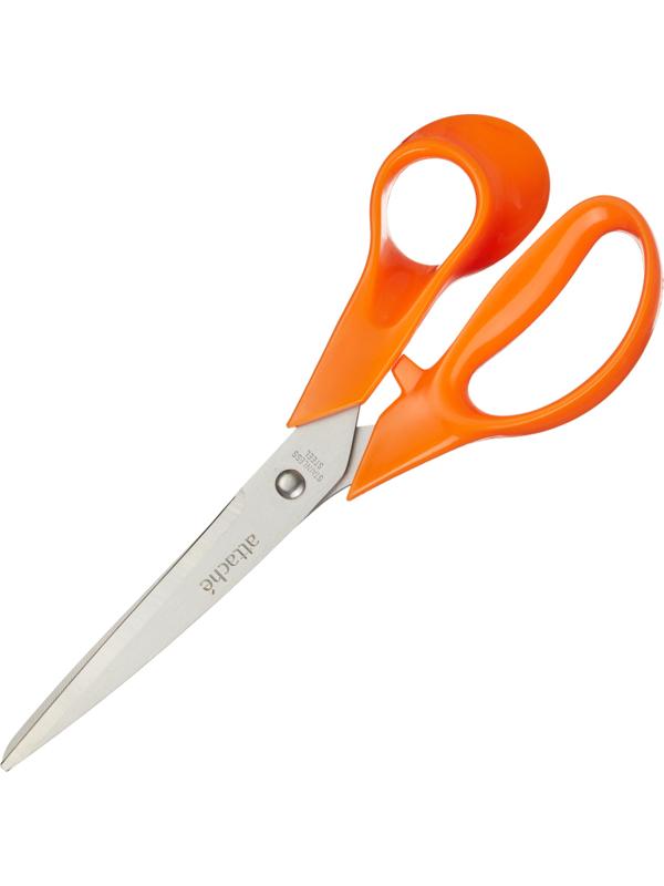 Ножницы Attache Orange 203 мм с пластиковыми эллиптическими ручками