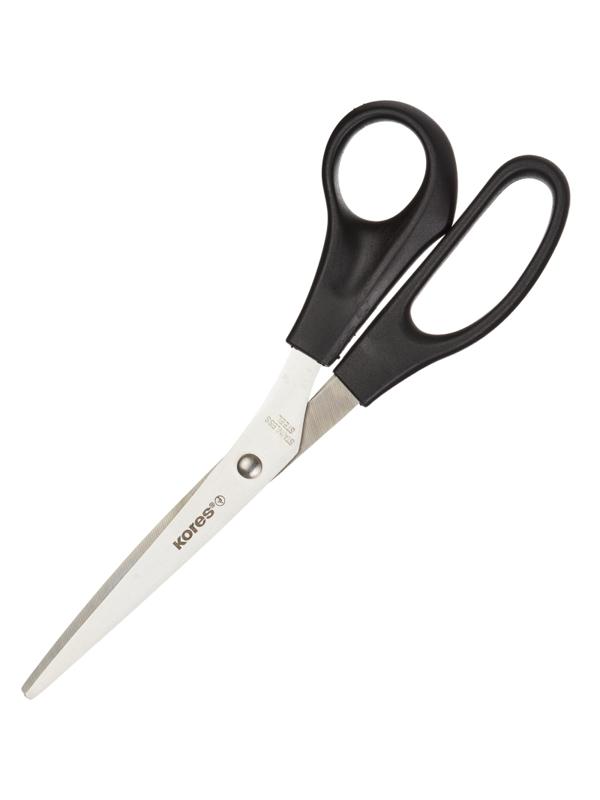 Ножницы Kores 210 мм c пластик. анатомическими ручками, цвет ассорти