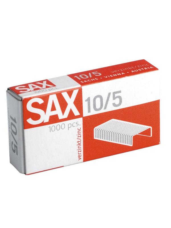 Скобы для степлера N10/5 SAX оцинкованные (2-20 лист.) 1000 шт вупаковке