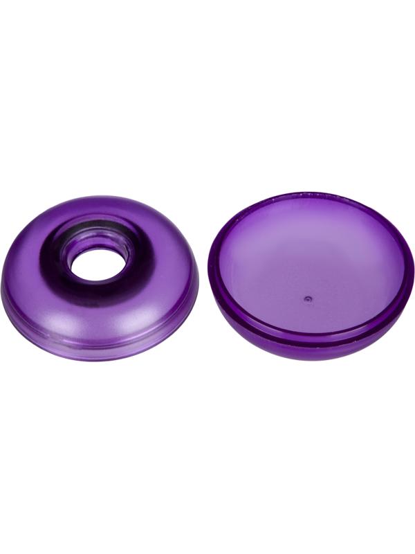 Скрепочница магнитная круглая открытая 200104, цвет ассорти