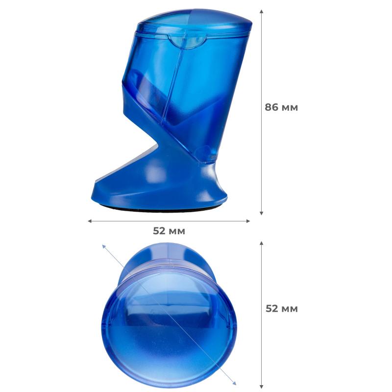 Скрепочница магнитная башня 200109, цвет ассорти