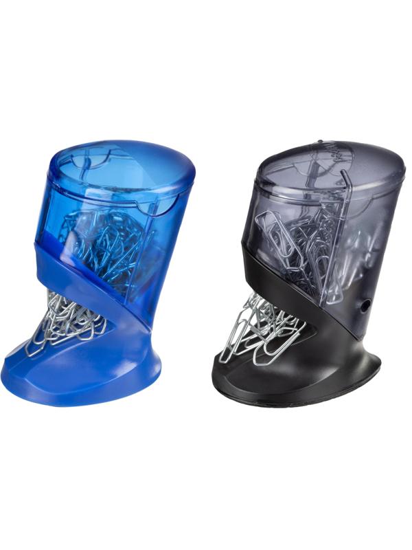 Скрепочница магнитная башня 200109, цвет ассорти