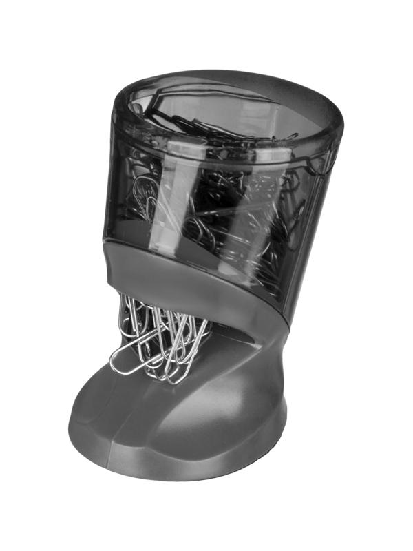 Скрепочница магнитная башня 200109, цвет ассорти