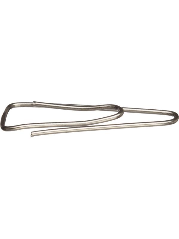 Скрепки Attache с отгибом,никелированные,треугольн,25 мм,негофрир,100 шт/уп