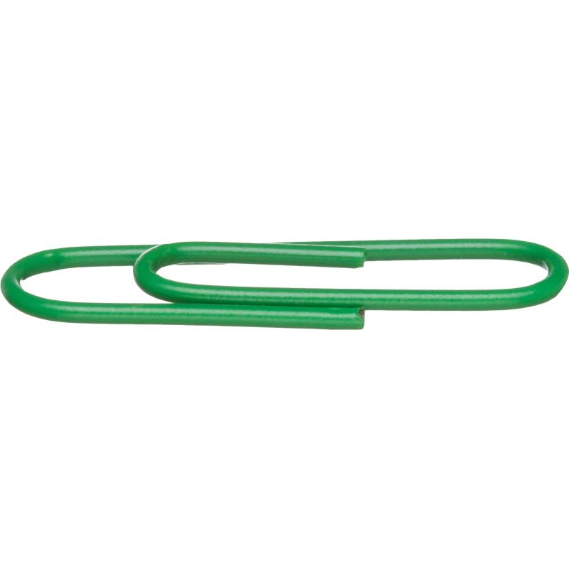 Скрепки Attache с полимерным покрытием,28 мм, разноцветные, 100 шт/уп