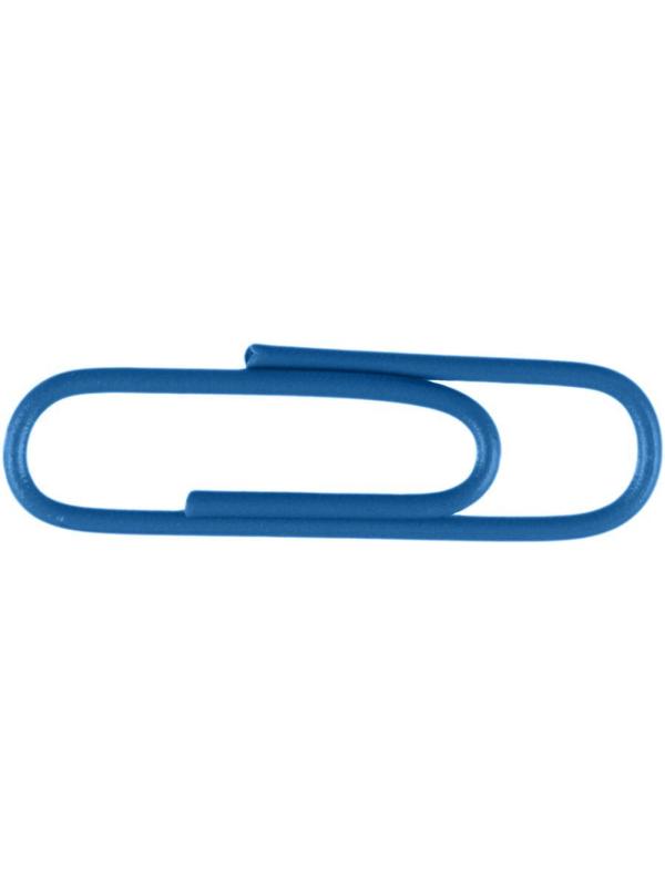 Скрепки Attache с полимерным покрытием,28 мм, разноцветные, 100 шт/уп