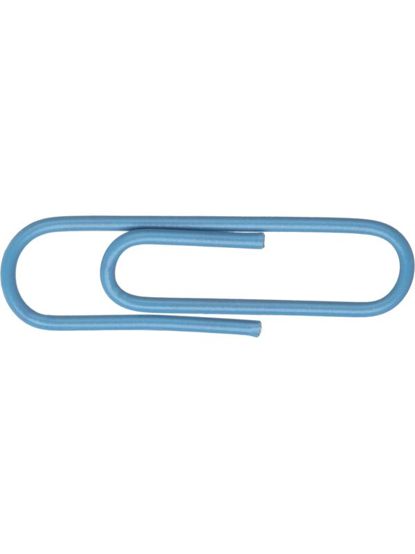 Скрепки Attache с полимерным покрытием,28 мм,разноцветные,европод,100 шт/уп