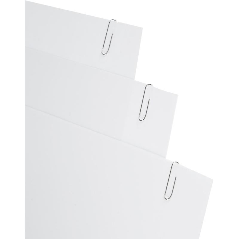 Скрепки KORES с отгибом,никелированные, 33 мм,треугольные,негофрир,100шт/уп