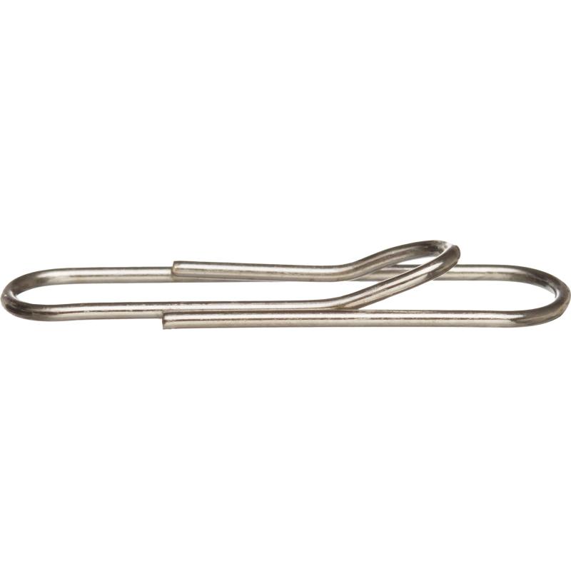 Скрепки KORES с отгибом,никелированные, 50 мм,треугольные,негофрир,100шт/уп