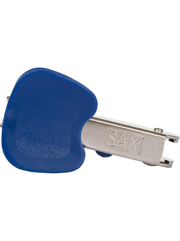 Антистеплер SAX 700 для скоб №24/6,26/6, с фикс., синий