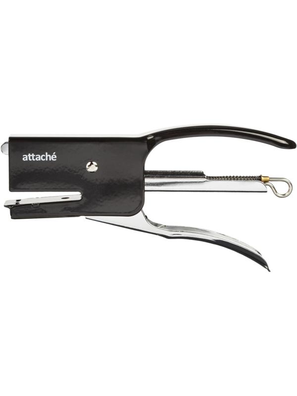 Степлер -плаер Attache(№24/6) до 20 листов,энергосберегающий,металл,черн