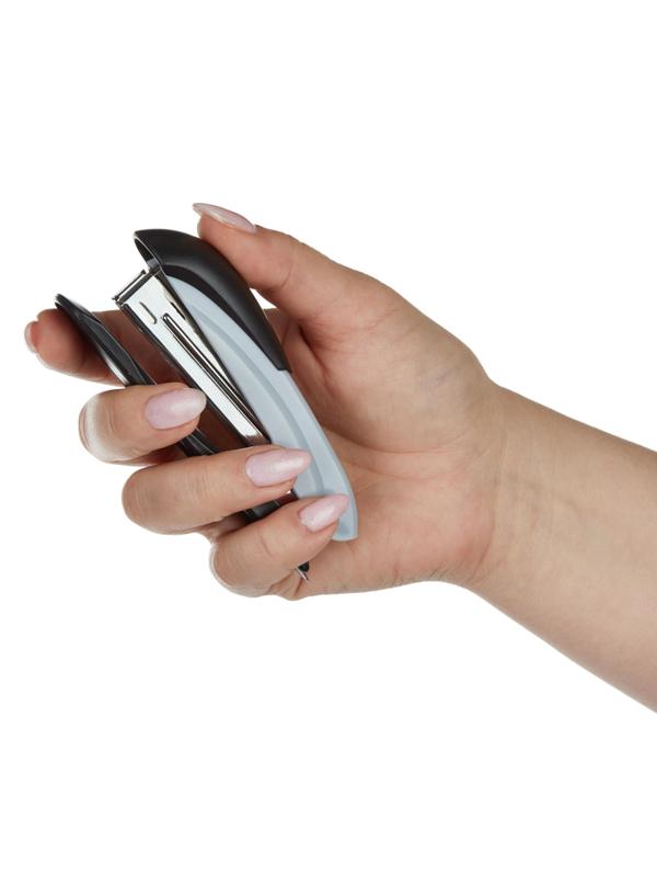 Степлер Attache №10 до 12л., серый антистеп