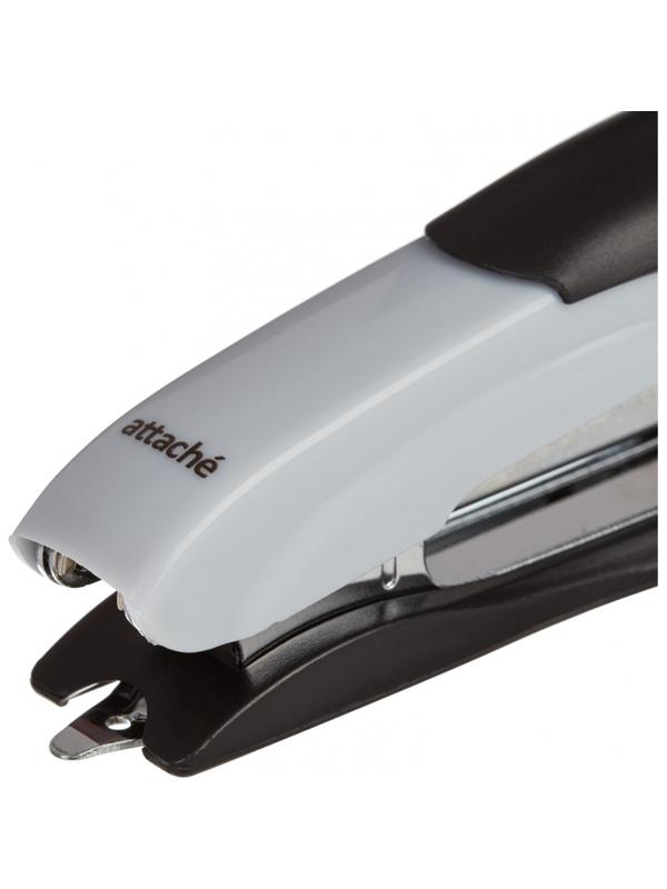 Степлер Attache №10 до 12л., серый антистеп