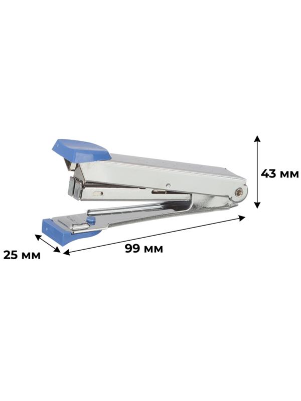 Степлер Attache MOMENT (№10) до 10 лист. синий антистеп