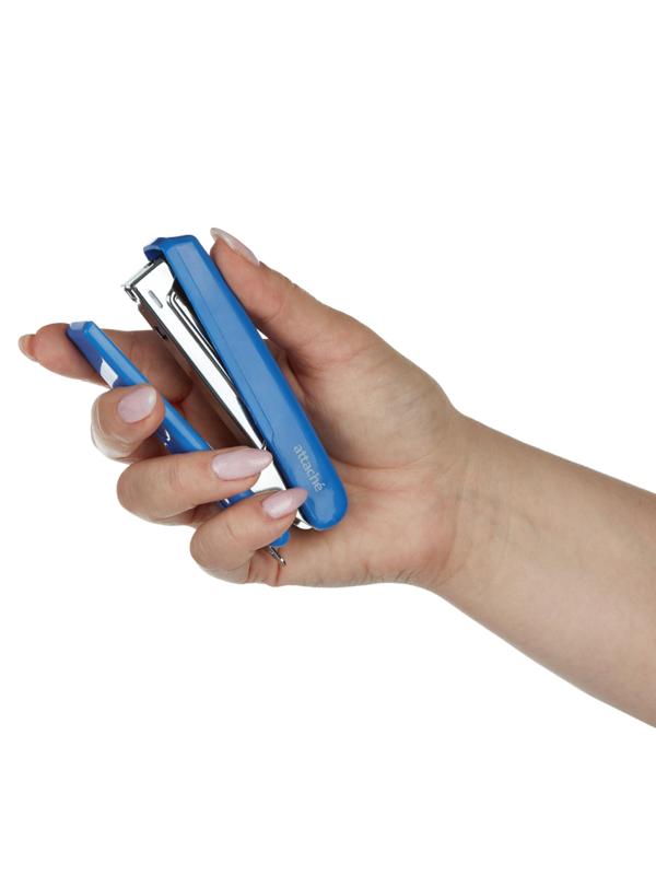 Степлер ATTACHE 8209 (N10) до 12 лист. синий антистеп