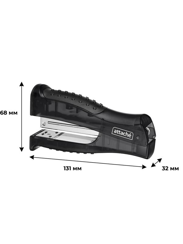 Степлер ATTACHE 8918 (№24/6&26/6) до 20 лист. вертикальный черный