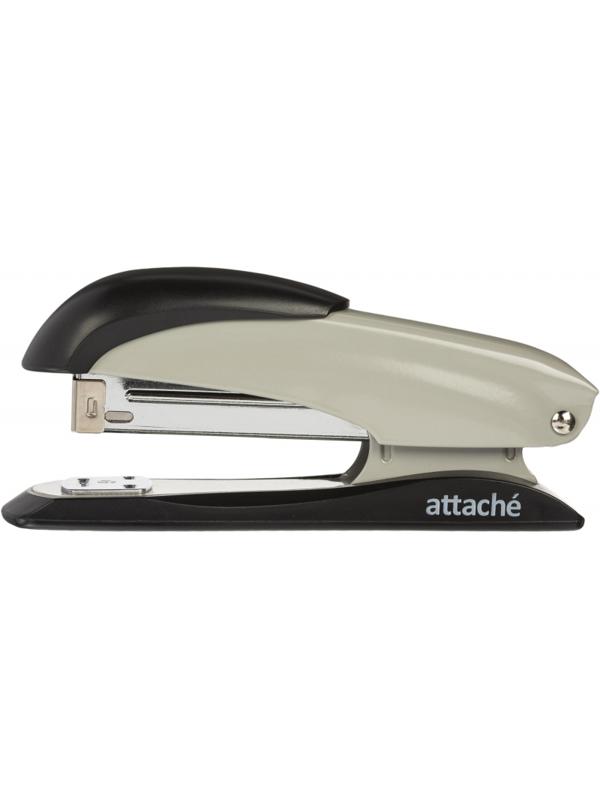 Степлер Attache № 24/6 до 22л., серо-черный