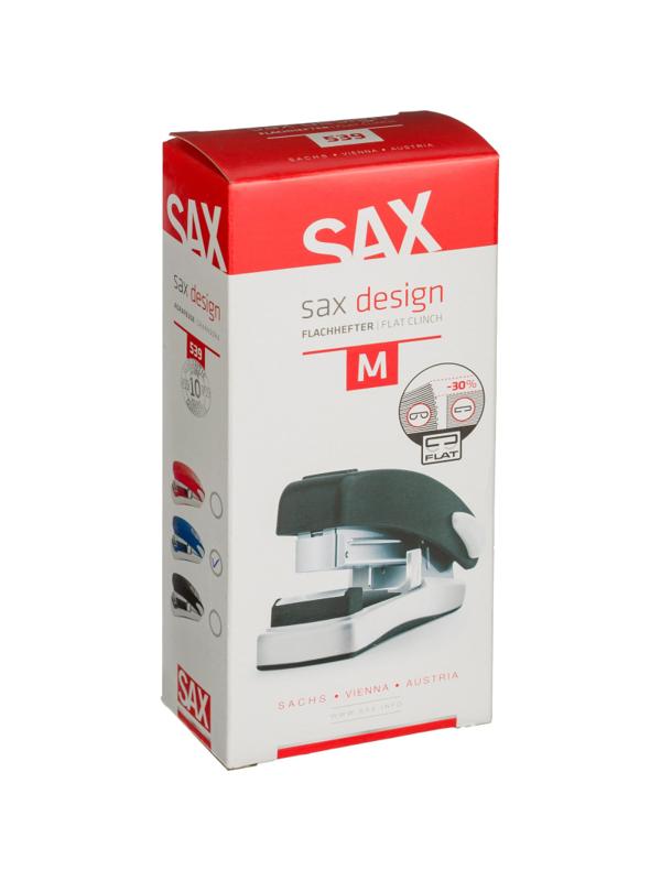 Степлер SAX 539 (№24/6) до 30 лист. синий антистеп