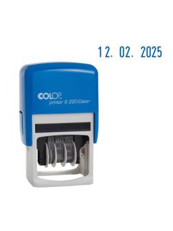 Датер автоматический пласт. S220Bank шрифт 4мм месяц цифр.(аналог 4820B)Col