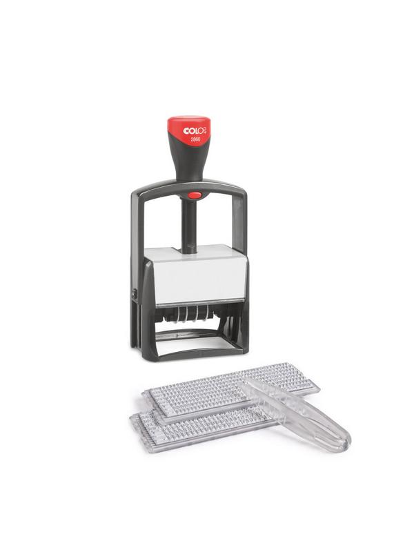 Датер автоматический самонаб.металл. S2860-Set 10-стр. 49х68мм (аналог 5485