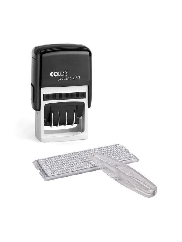 Датер автоматический самонаб.пласт. S260-Set 2-стр. 24х45мм (аналог 4755)Co