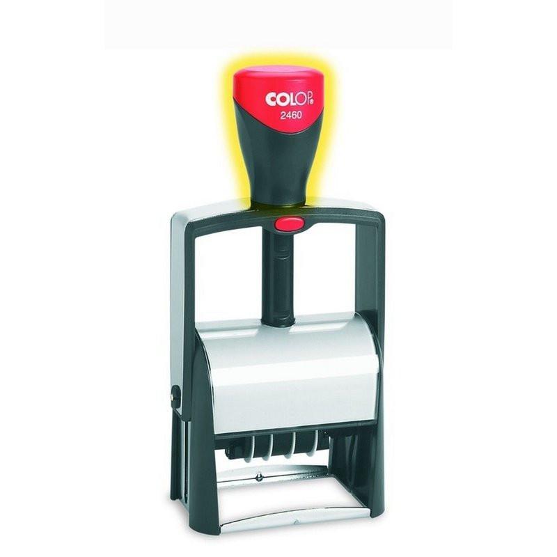 Датер автоматический со своб.полем метал.S2460Bank 58х27мм, дата ЦИФР.4мм