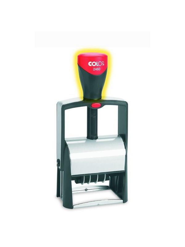 Датер автоматический со своб.полем метал.S2460Bank 58х27мм, дата ЦИФР.4мм