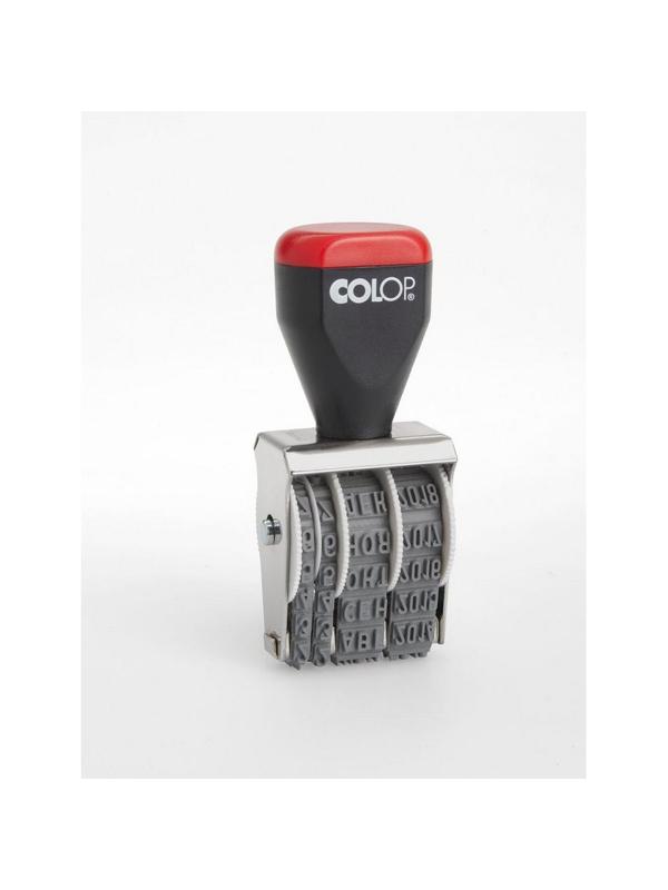 Датер ручной 4мм 04000 месяц букв. (аналог 1010) Colop