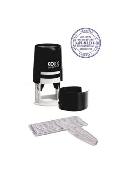 Печать самонаборная круглая 1 круг d40мм R40/1(аналог 46040/1) Colop