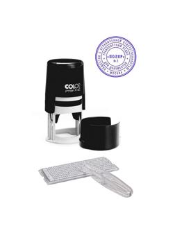 Печать самонаборная круглая 2 круга d40мм R40/2(аналог 46040/2) Colop