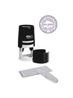 Печать самонаборная круглая 2,5 круга d45мм R45/2,5 Colop