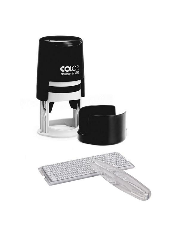 Печать самонаборная круглая 2,5 круга d45мм R45/2,5 Colop