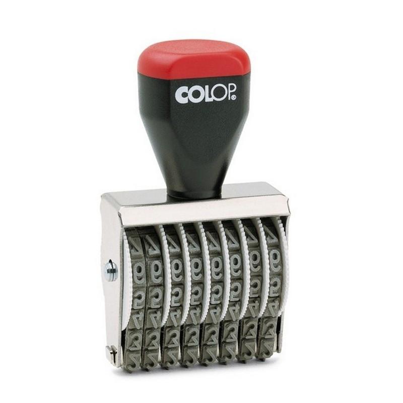 Нумератор ручной 8-и раз. высота шрифта 5мм 05008 (аналог 1558) Colop