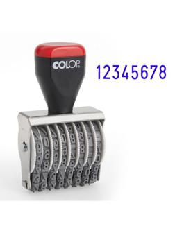 Нумератор ручной 8-и раз. высота шрифта 5мм 05008 (аналог 1558) Colop