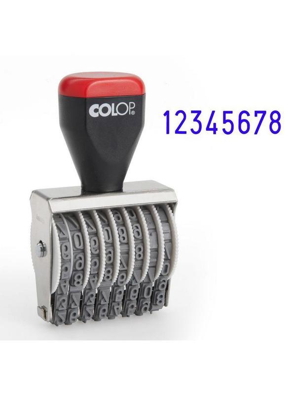 Нумератор ручной 8-и раз. высота шрифта 5мм 05008 (аналог 1558) Colop