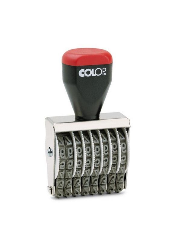 Нумератор ручной 8-и раз. высота шрифта 5мм 05008 (аналог 1558) Colop