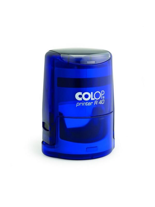 Оснастка для печати круг. с крышкой Pr. R40 индиго ColopАвстрия
