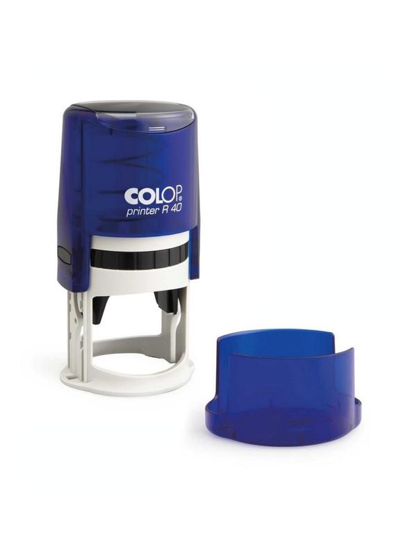 Оснастка для печати круг. с крышкой Pr. R40 индиго ColopАвстрия
