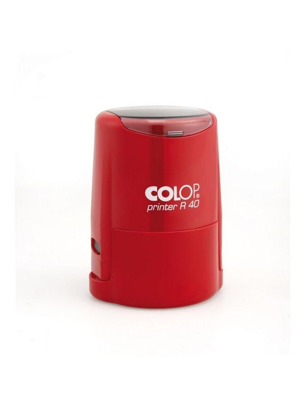 Оснастка для печати круг. с крышкой Pr. R40 чили Colop Австрия