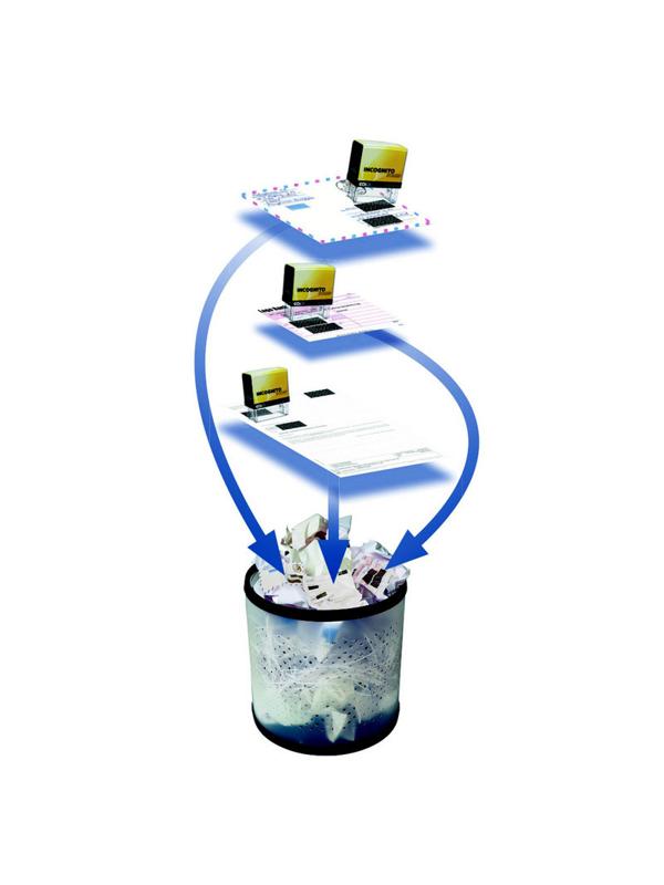 Штамп стандартный скрыв.текст *-ИНКОГНИТО Printer 30/L Incognito 47х18мм Co