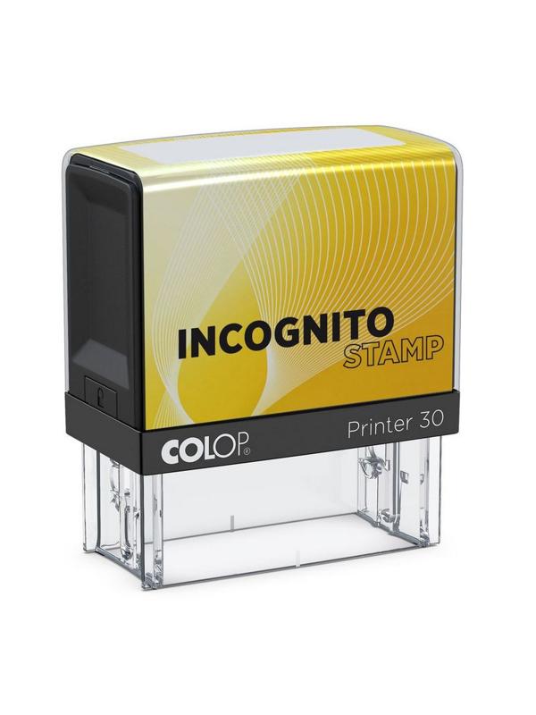 Штамп стандартный скрыв.текст *-ИНКОГНИТО Printer 30/L Incognito 47х18мм Co