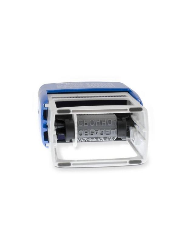 Штамп стандартный с 12 бух.терминами 4мм S220/W (аналог 4822)Colop