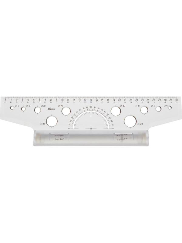 Линейка инерционная (рейсшина) 30см СТАММ 'ЛР25/ЛР-30478