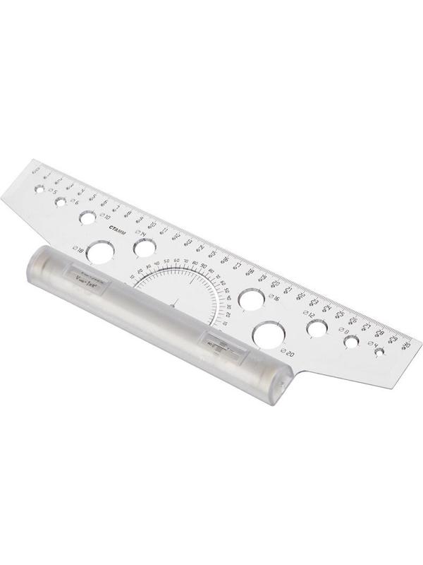 Линейка инерционная (рейсшина) 30см СТАММ 'ЛР25/ЛР-30478