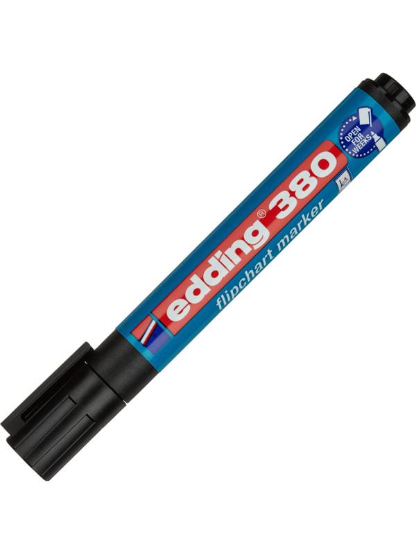 Маркер для флипчартов по бумаге (флипчарт) EDDING E-380/1 черный