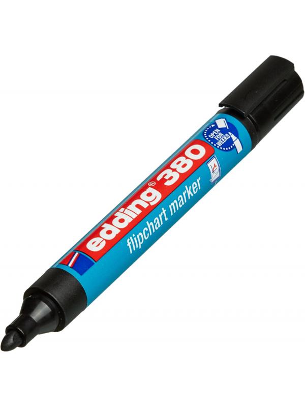 Маркер для флипчартов по бумаге (флипчарт) EDDING E-380/1 черный