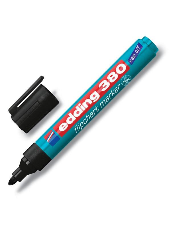 Маркер для флипчартов по бумаге (флипчарт) EDDING E-380/1 черный