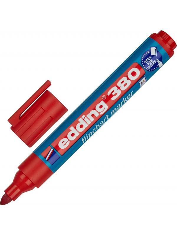 Маркер для флипчартов по бумаге (флипчарт) EDDING E-380/4 s 4шт./уп